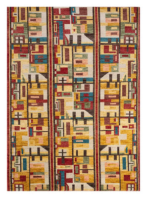 Tapis en laine - 270 x 180 cm - orange