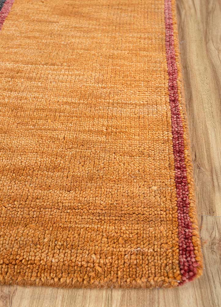 Tapis en laine - 270 x 180 cm - orange
