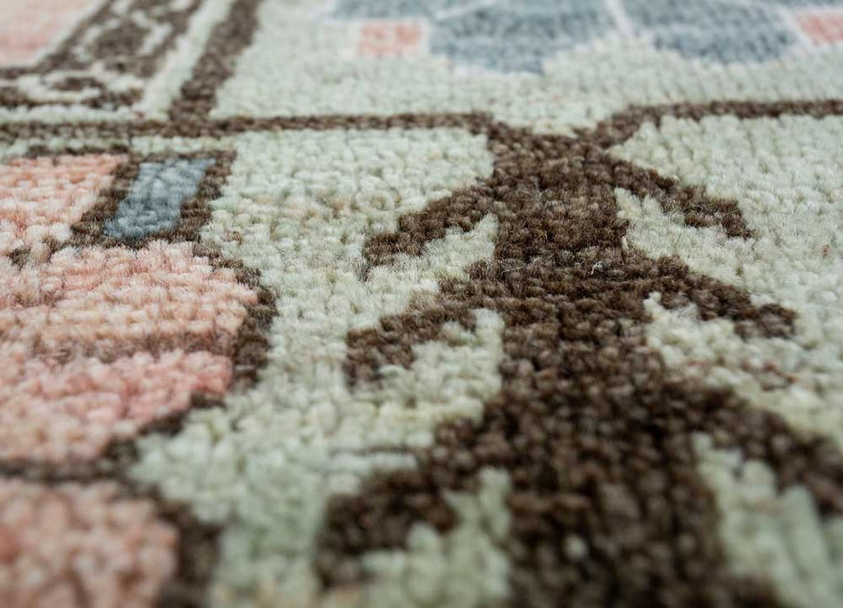 Tapis en laine - 300 x 240 cm - saumon