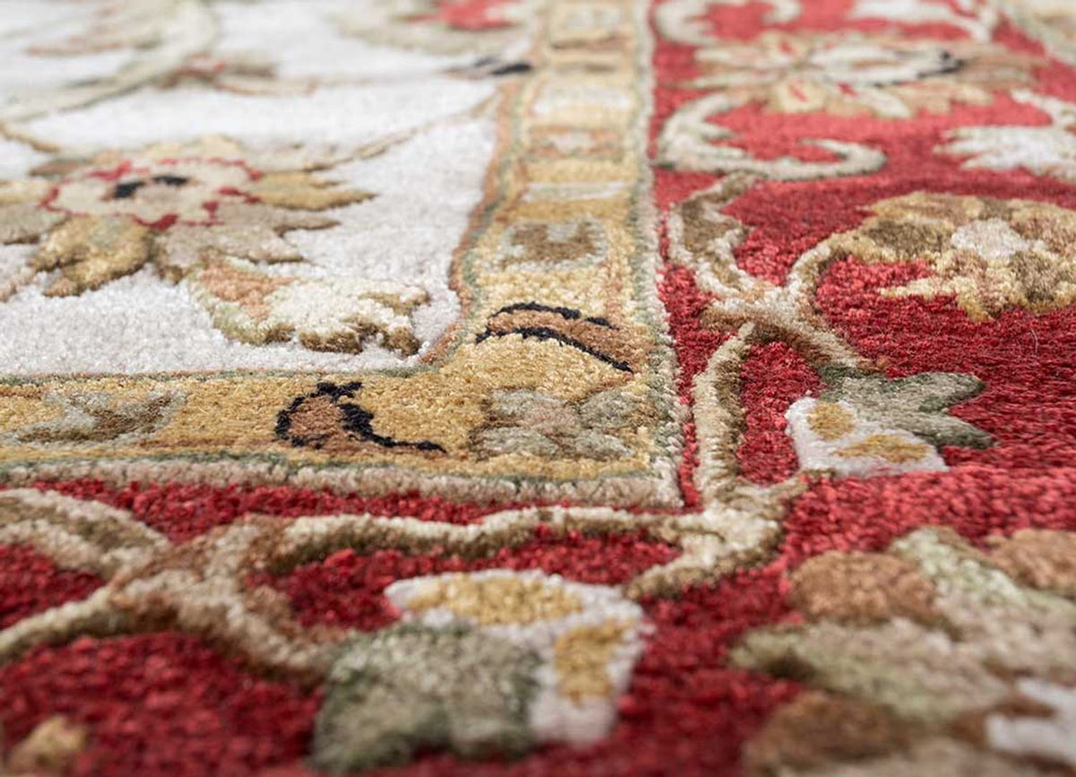 Tapis en laine - 270 x 180 cm - crème