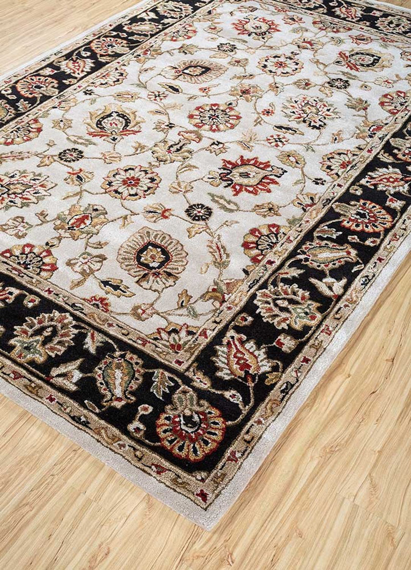 Tapis en laine - 270 x 180 cm - crème