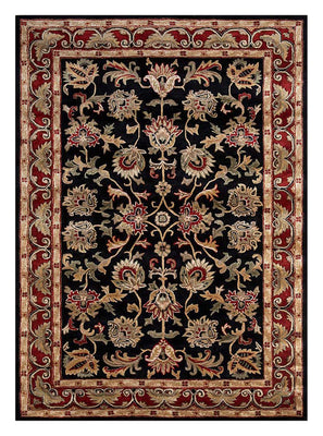 Tapis en laine - 270 x 180 cm - bleu foncé