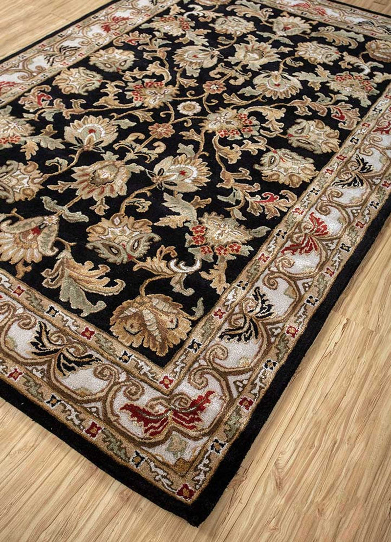 Tapis en laine - 270 x 180 cm - beige foncé