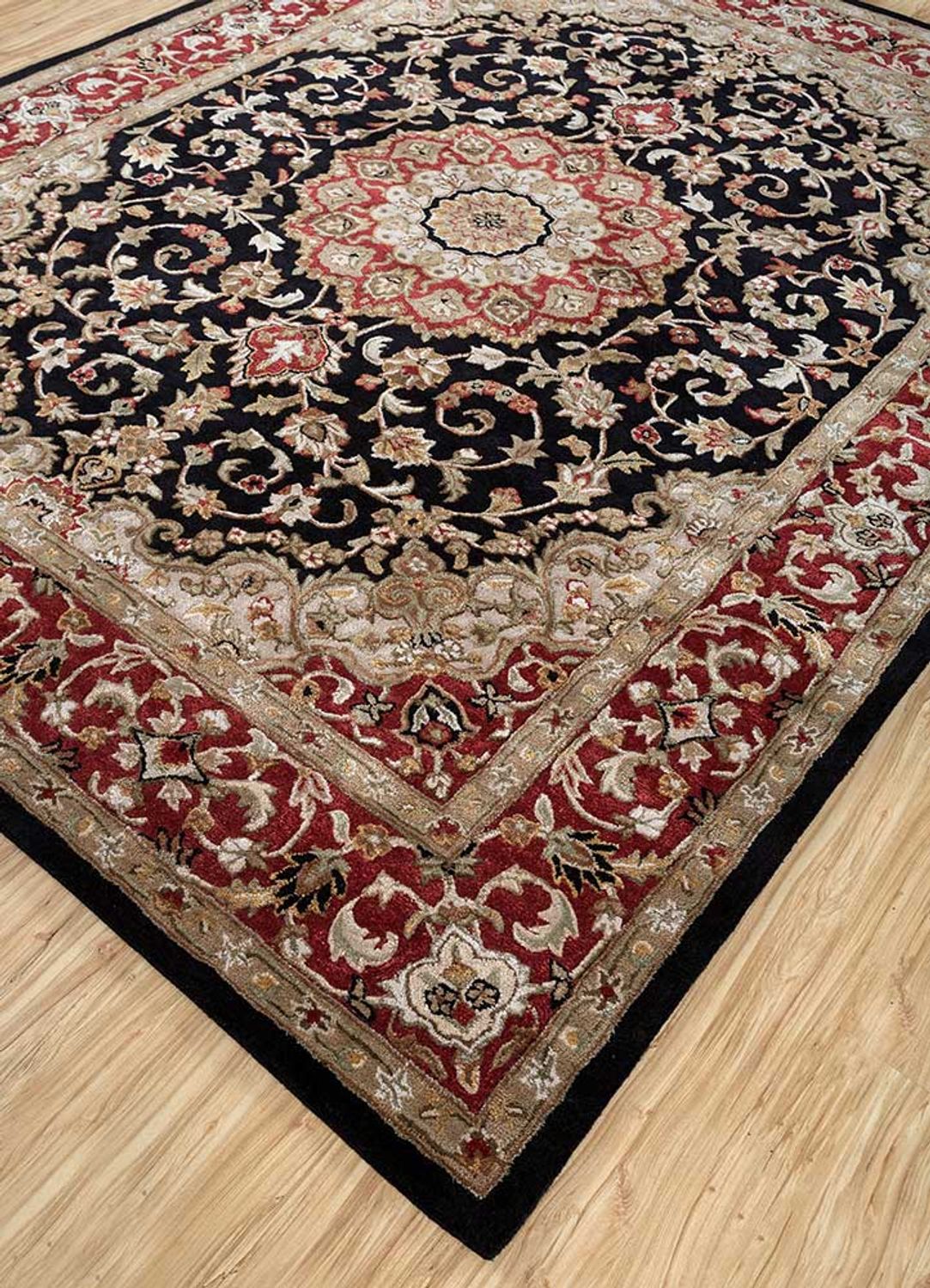 Tapis en laine - 300 x 240 cm - rouge