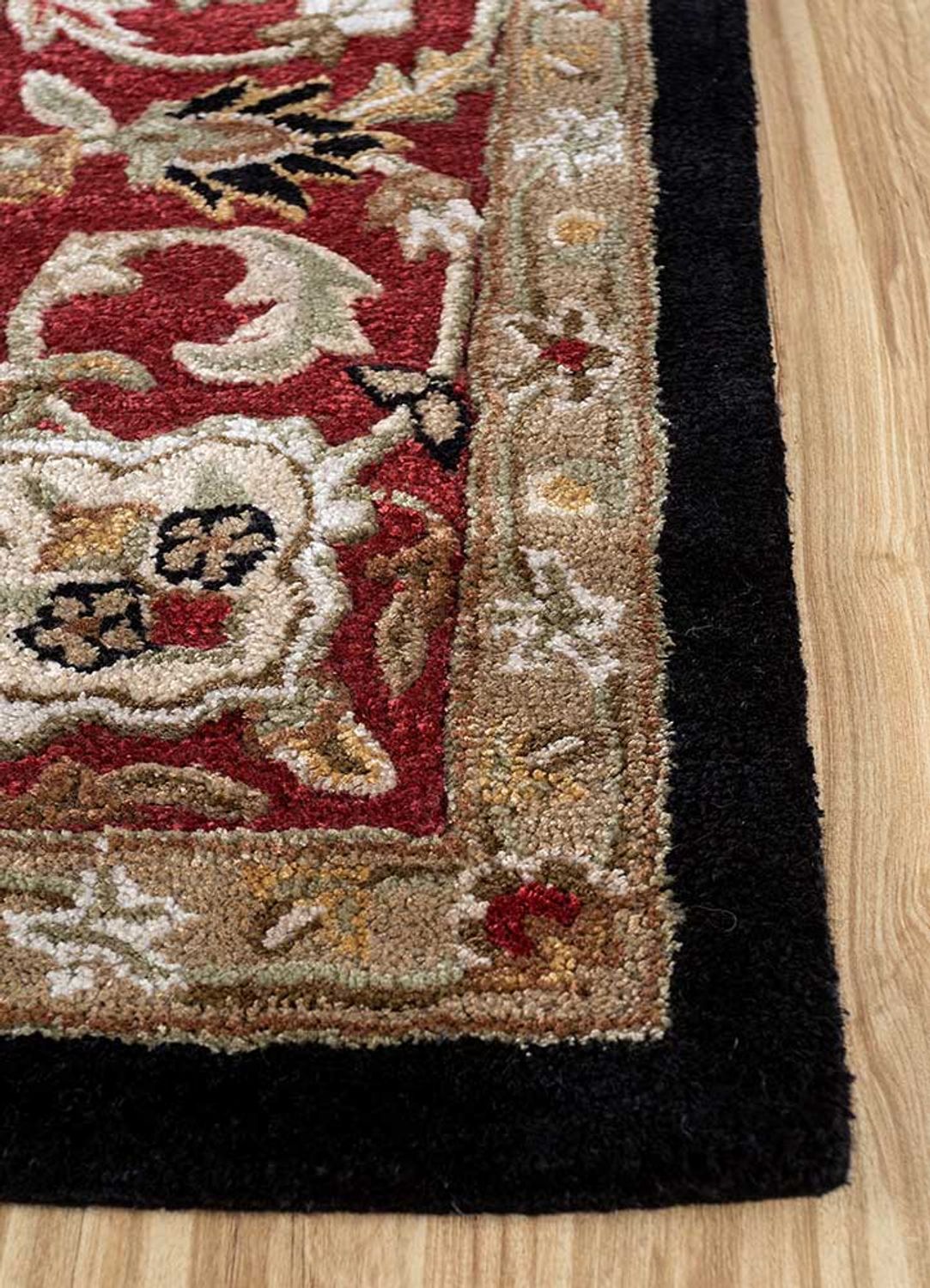 Tapis en laine - 300 x 240 cm - rouge