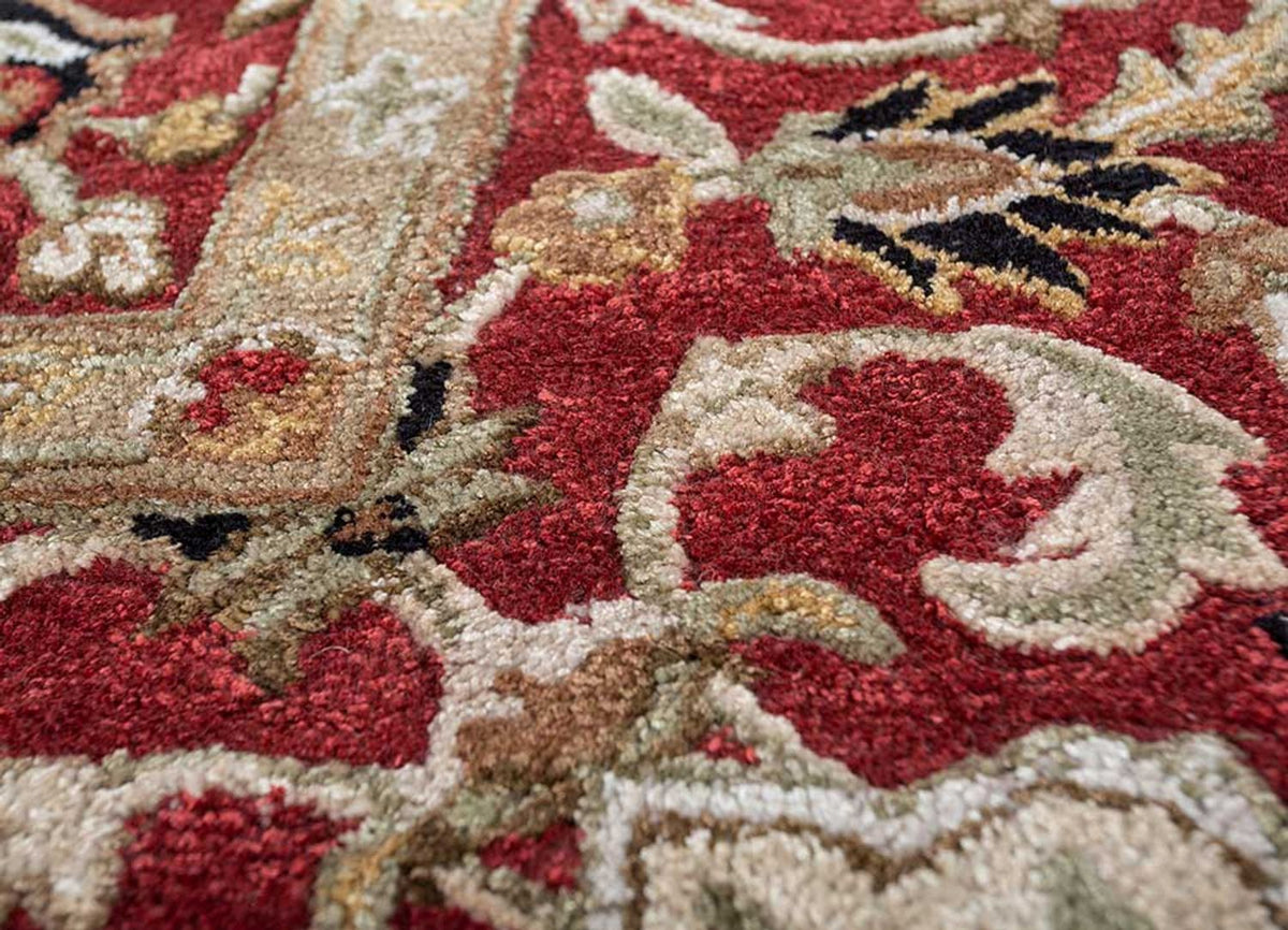 Tapis en laine - 300 x 240 cm - rouge