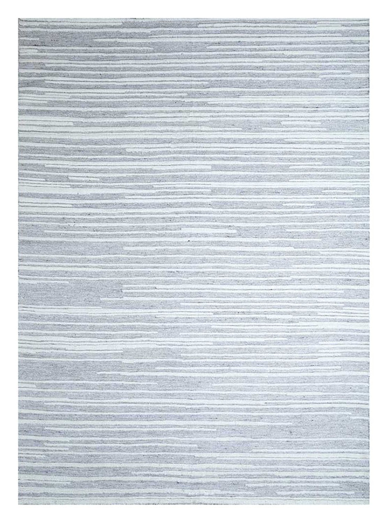 Tapis en laine - 300 x 240 cm - gris clair