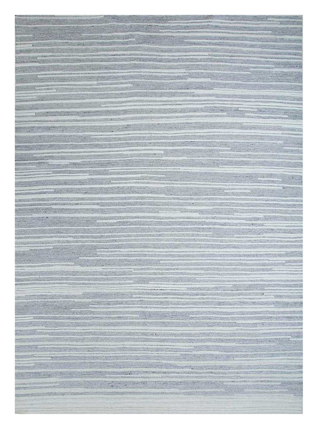 Tapis en laine - 300 x 240 cm - gris clair