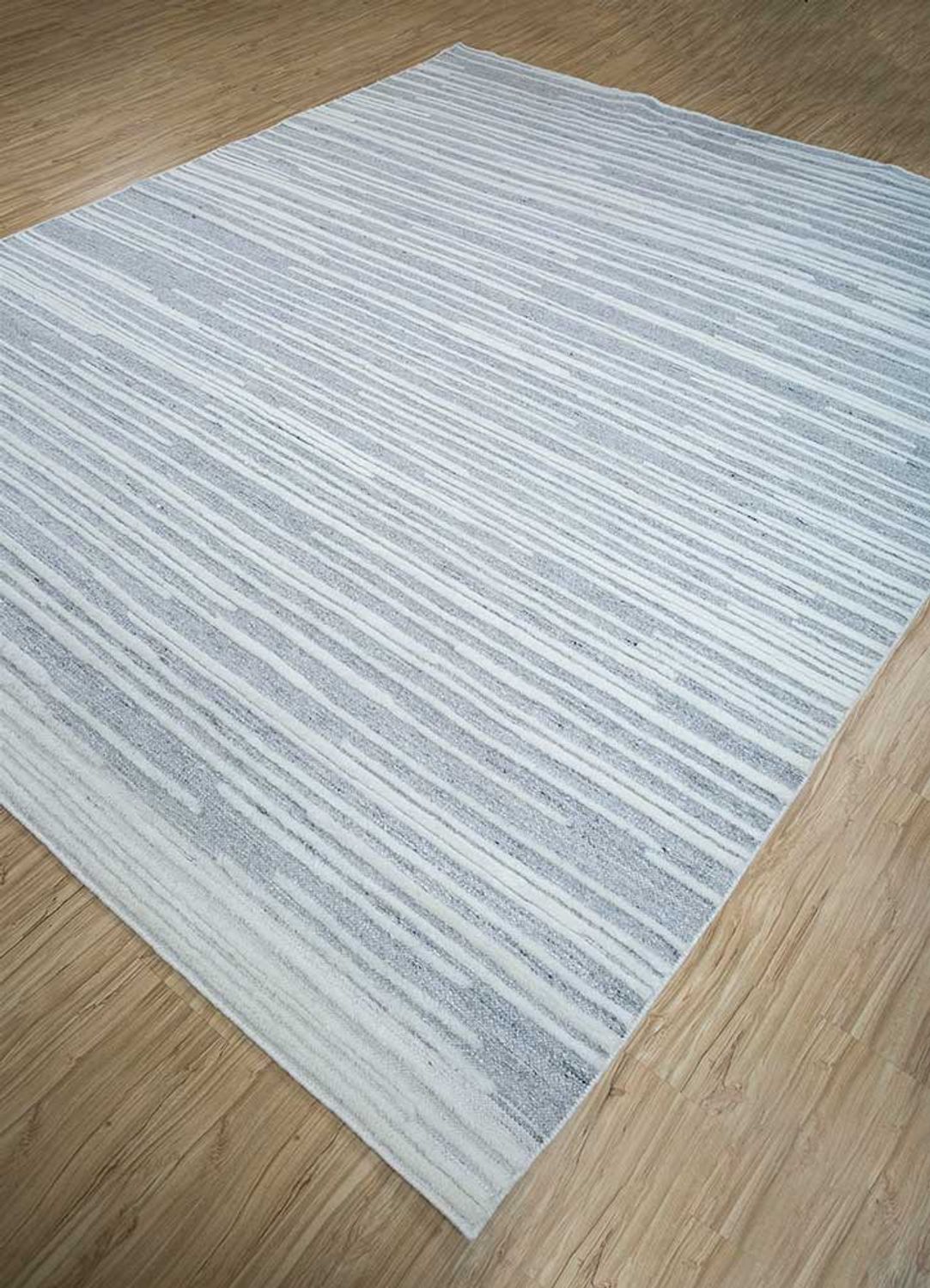 Tapis en laine - 300 x 240 cm - gris clair