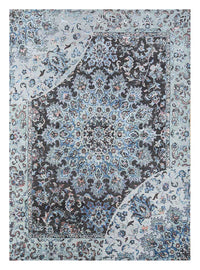 Tapis en laine - 300 x 240 cm - bleu ciel
