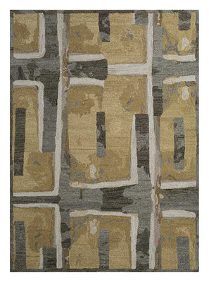 Tapis en laine - 270 x 180 cm - or