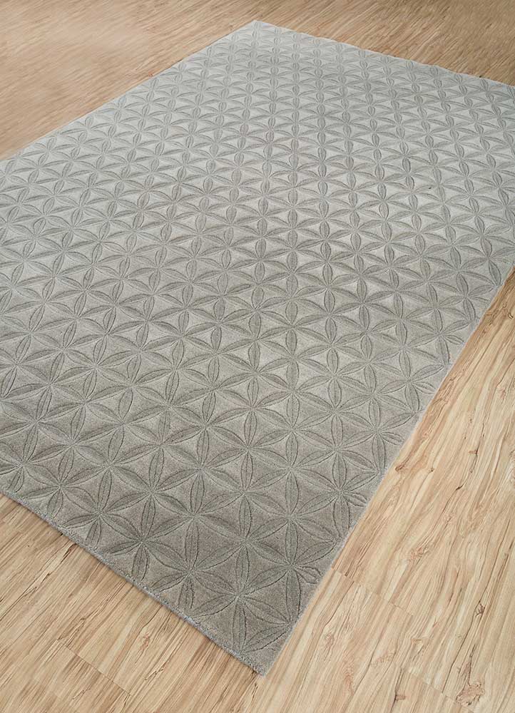 Tapis en laine - 270 x 180 cm - beige