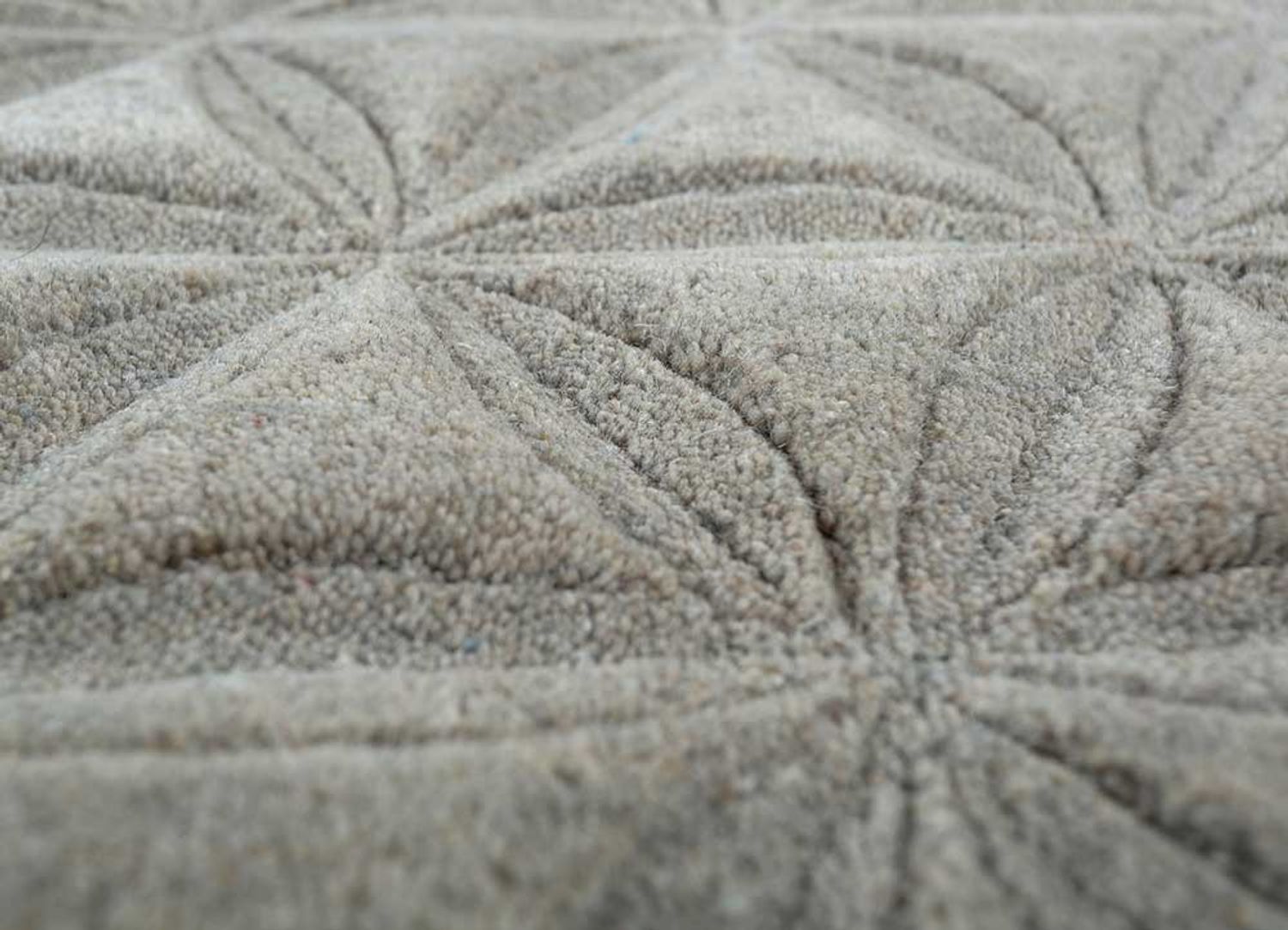 Tapis en laine - 270 x 180 cm - beige
