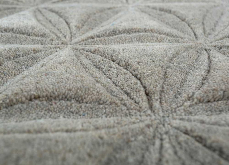 Tapis en laine - 270 x 180 cm - beige