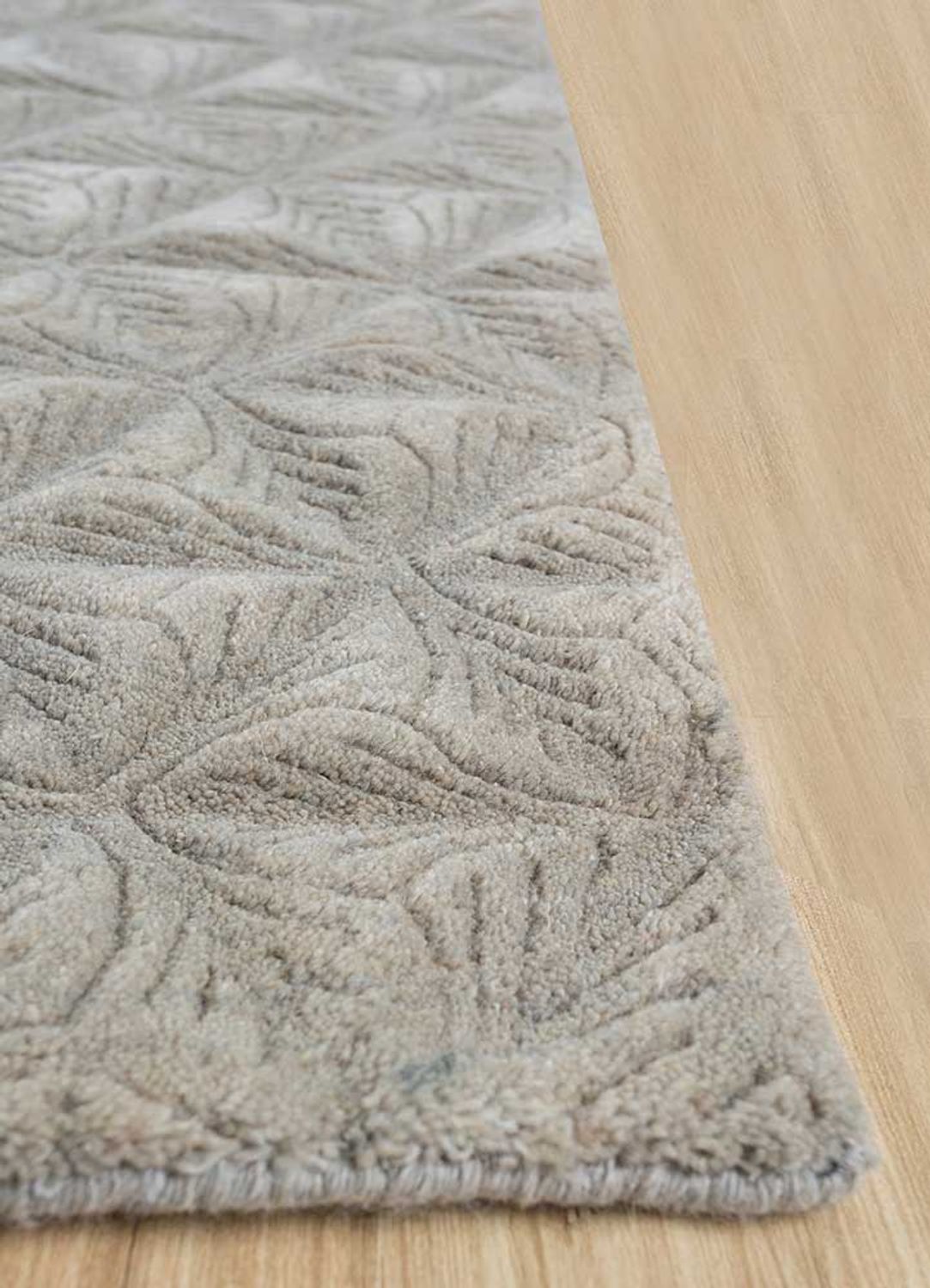 Tapis en laine - 270 x 180 cm - beige