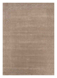 Tapis en laine - 270 x 180 cm - beige foncé