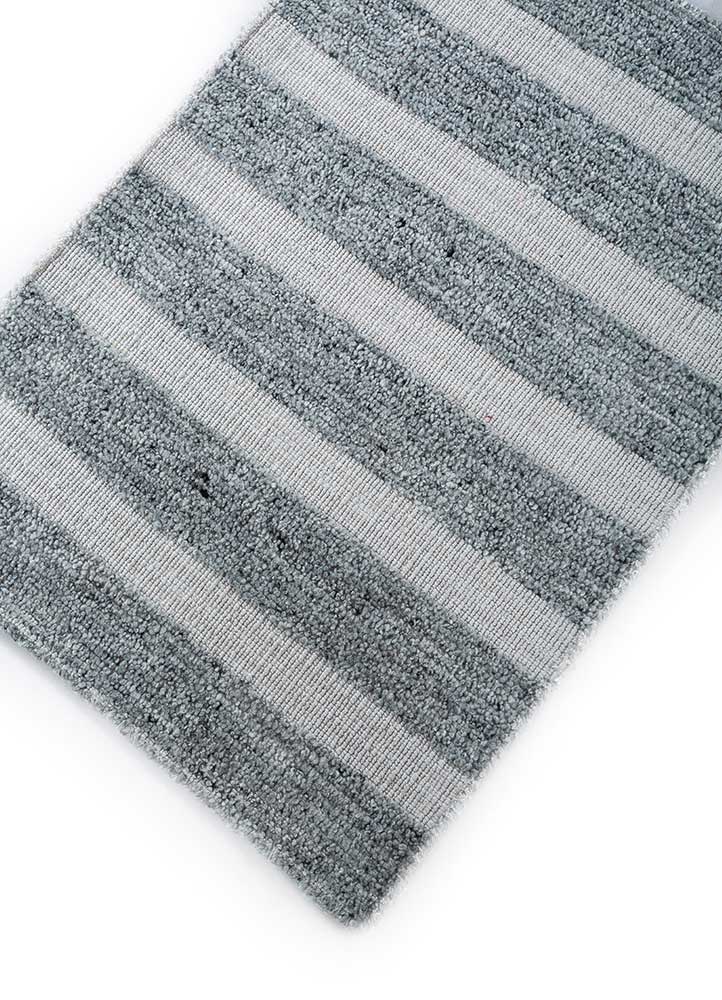 Tapis en laine - 90 x 60 cm - bleu pétrole