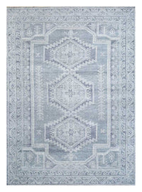 Tapis en laine - 360 x 270 cm - bleu clair