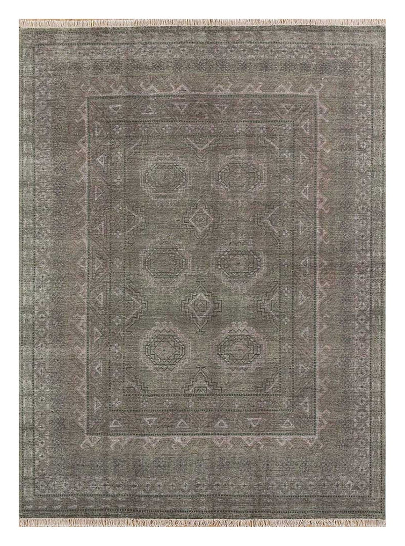 Tapis en laine - 300 x 240 cm - gris