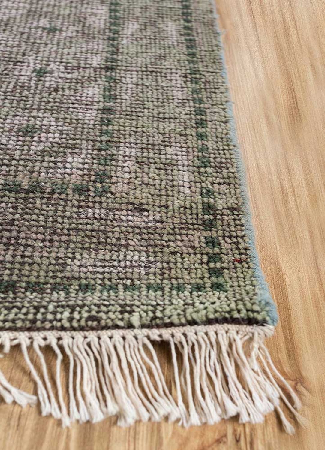 Tapis en laine - 300 x 240 cm - gris