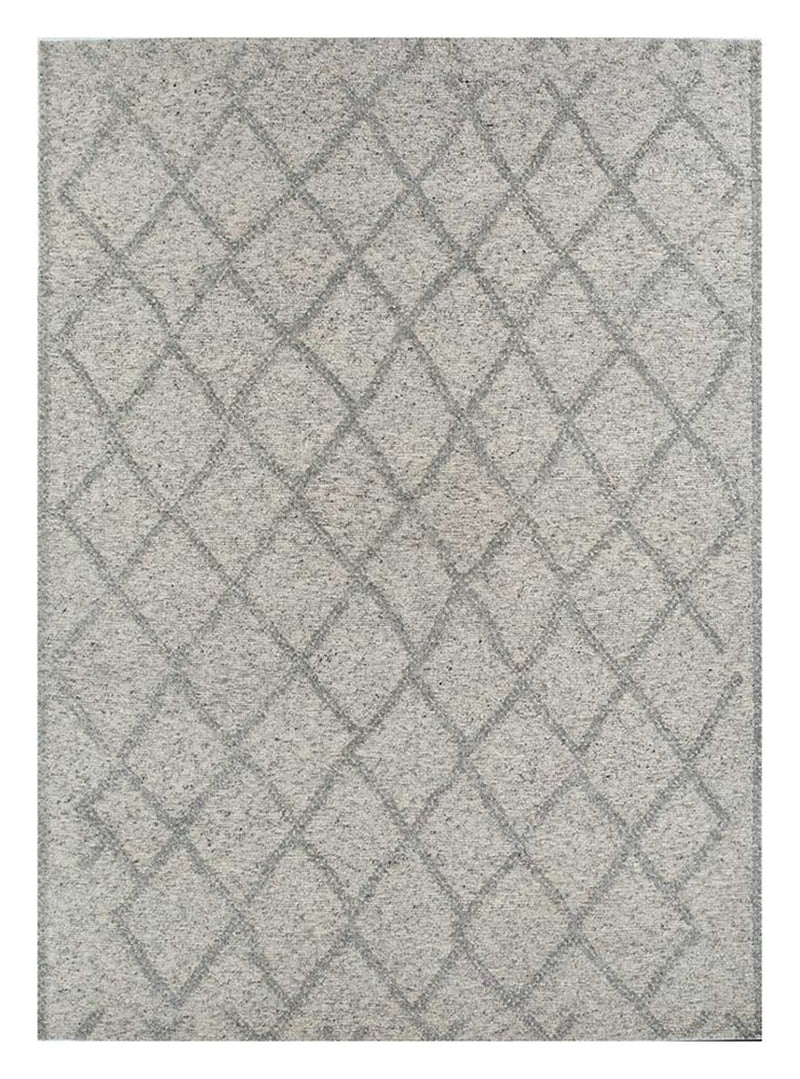 Tapis en laine - 300 x 240 cm - argent