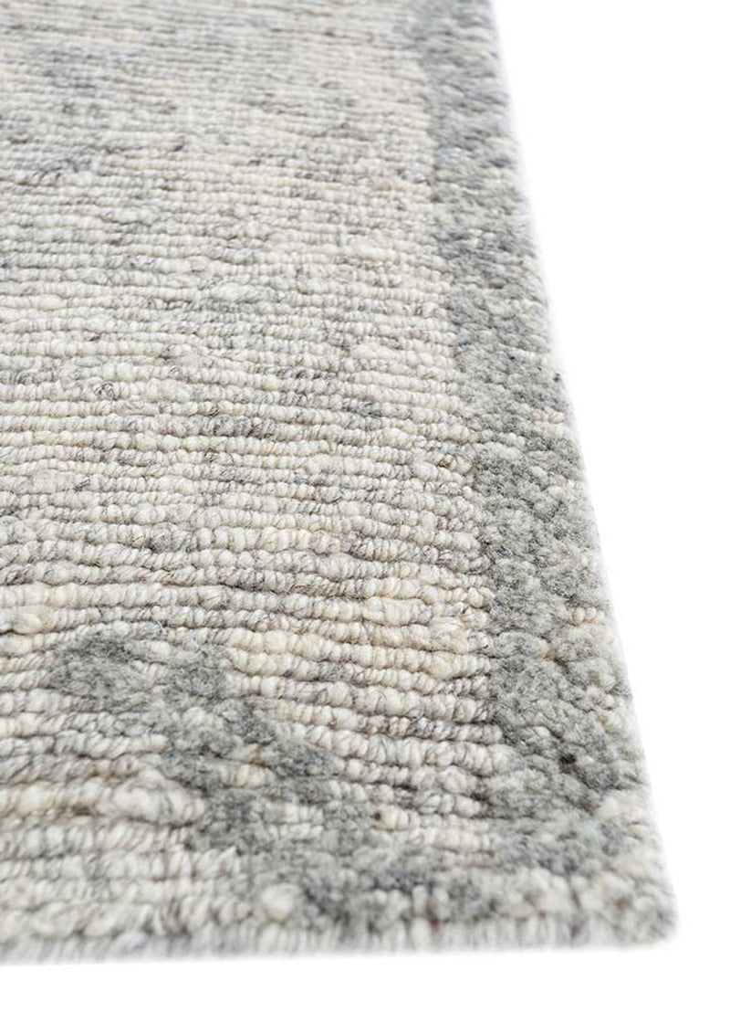 Tapis en laine - 300 x 240 cm - argent