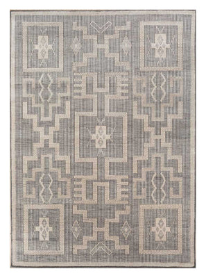 Tapis en laine - 300 x 240 cm - gris clair