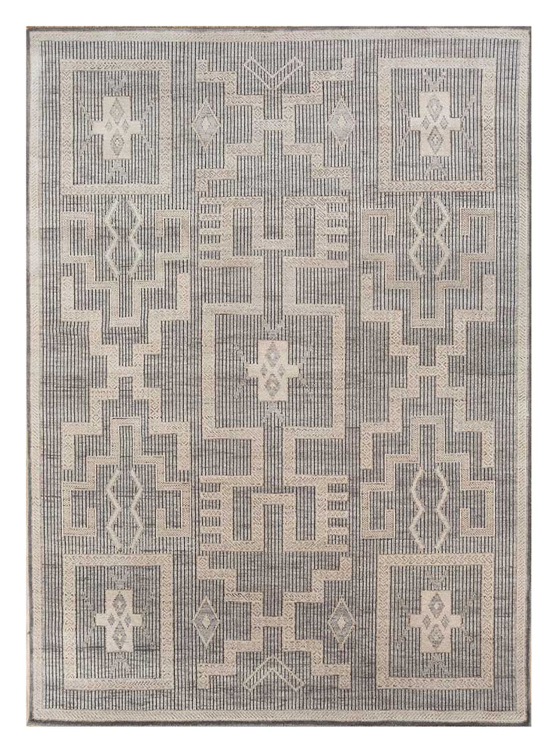 Tapis en laine - 300 x 240 cm - gris clair