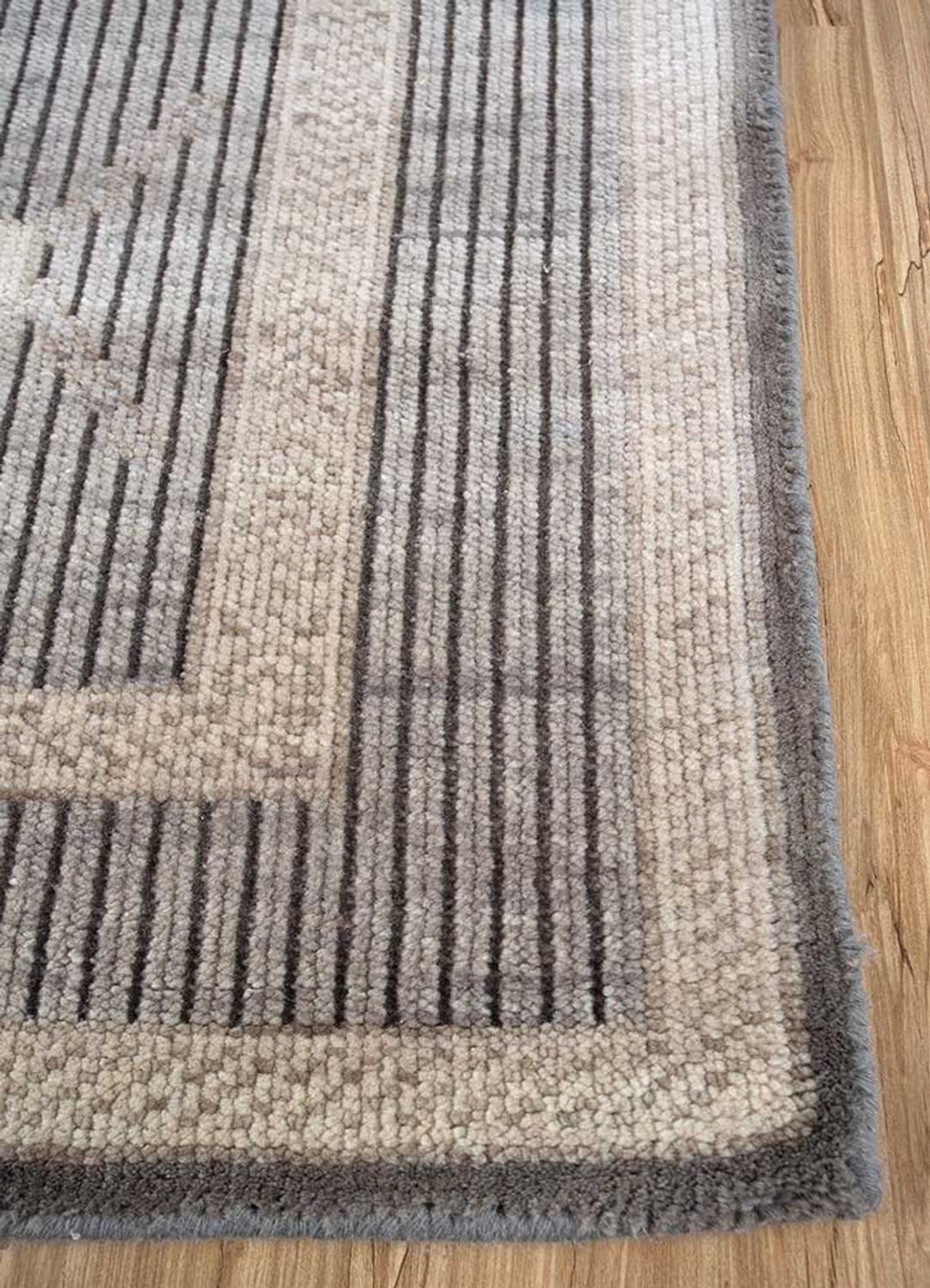 Tapis en laine - 300 x 240 cm - gris clair