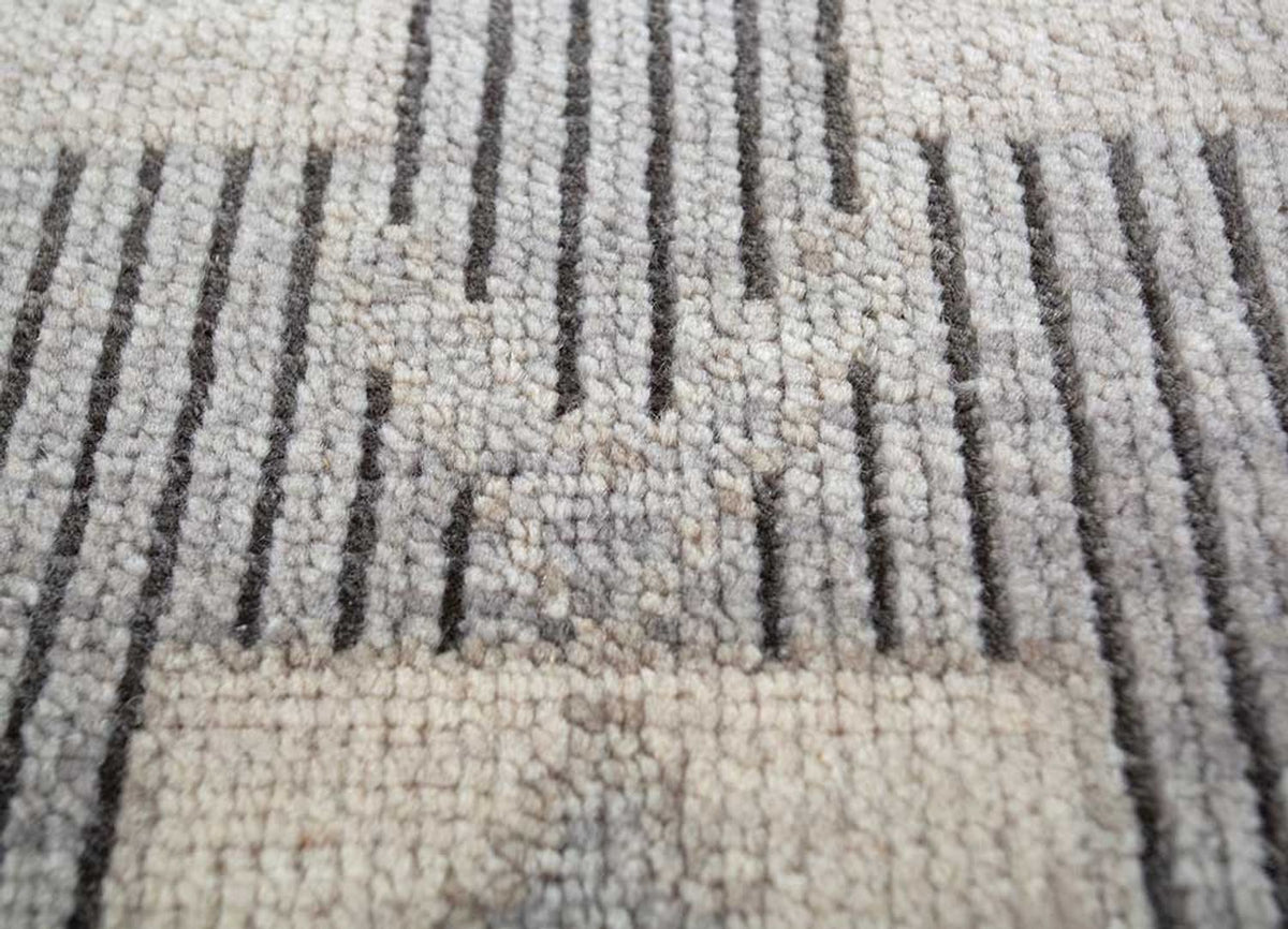 Tapis en laine - 300 x 240 cm - gris clair