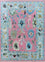 Tapis en laine - 270 x 180 cm - rose