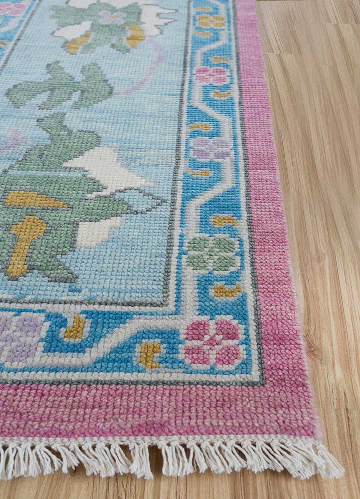 Tapis en laine - 270 x 180 cm - rose