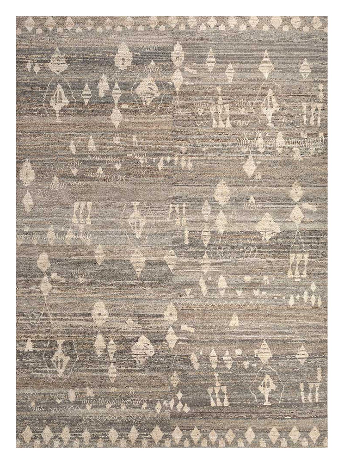 Tapis en laine - 300 x 240 cm - marron clair