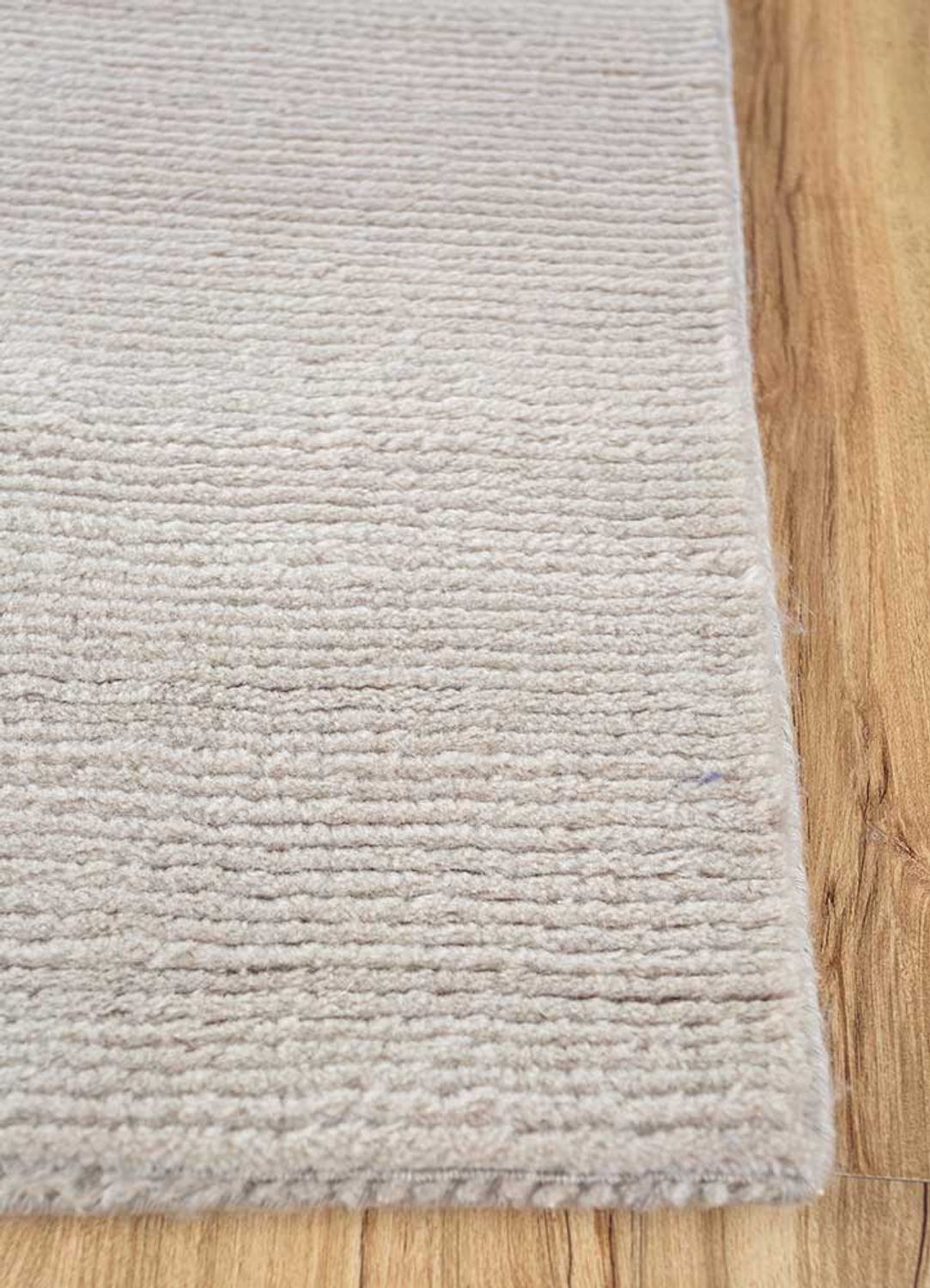 Tapis en laine - 270 x 180 cm - gris clair