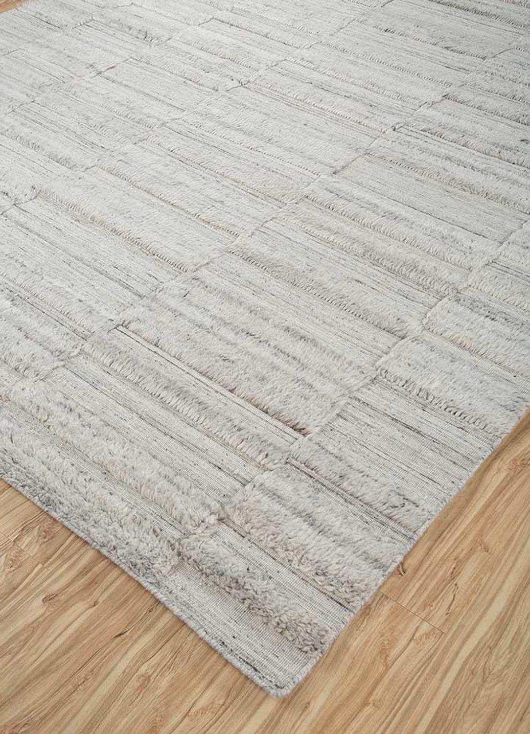 Tapis en laine - 300 x 240 cm - blanc