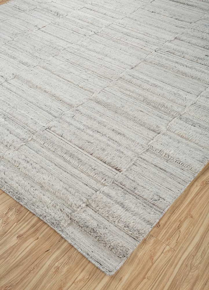 Tapis en laine - 300 x 240 cm - blanc