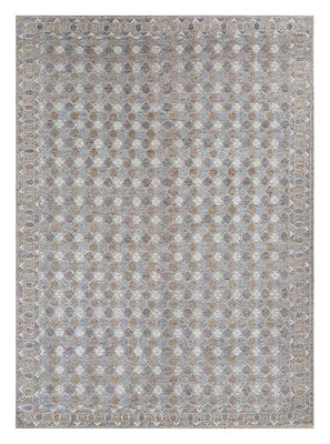 Tapis en laine - 300 x 240 cm - gris