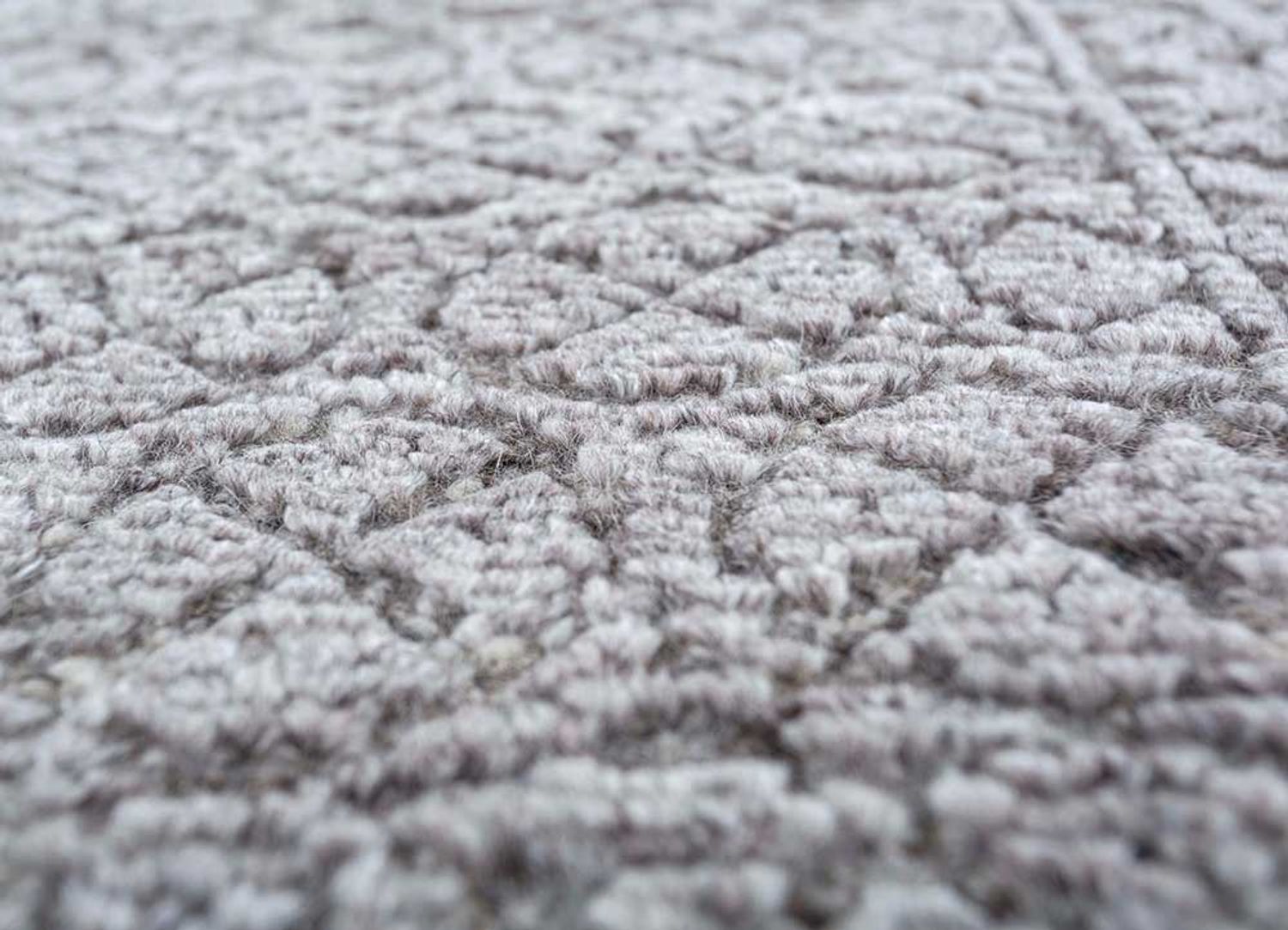Tapis en laine - 300 x 240 cm - gris