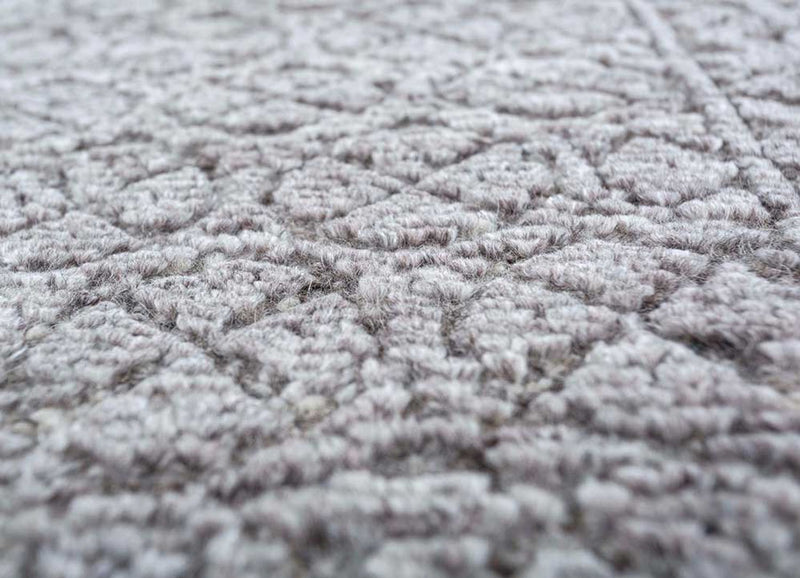 Tapis en laine - 300 x 240 cm - gris