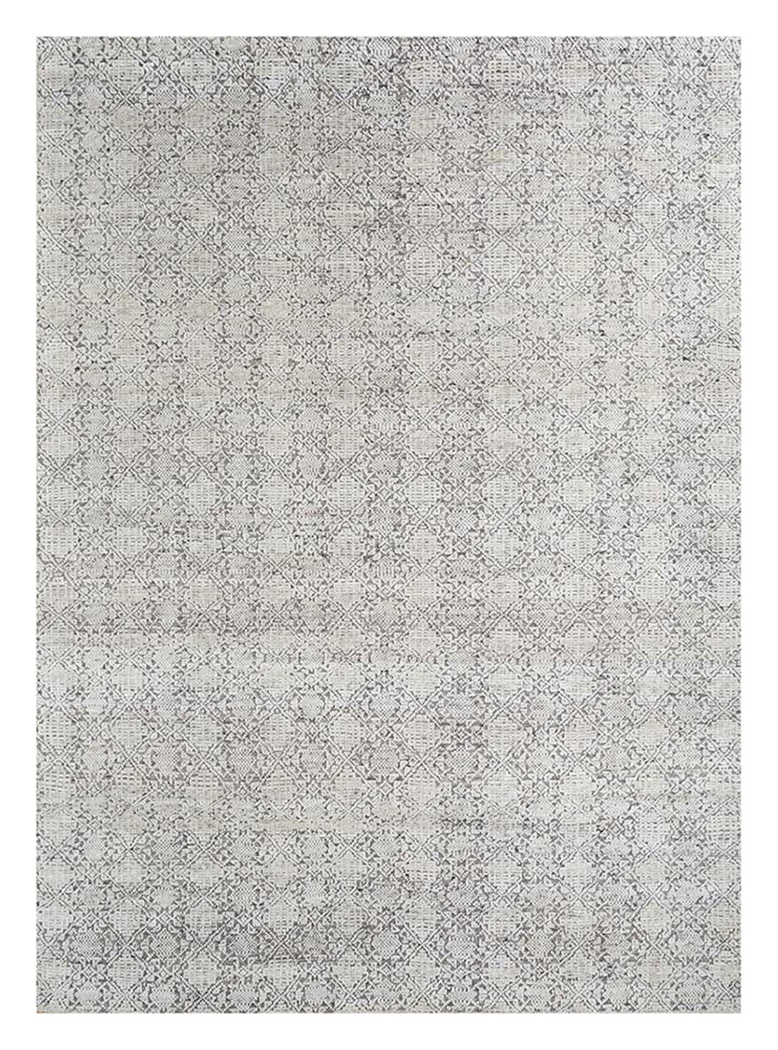 Tapis en laine - 300 x 240 cm - gris clair