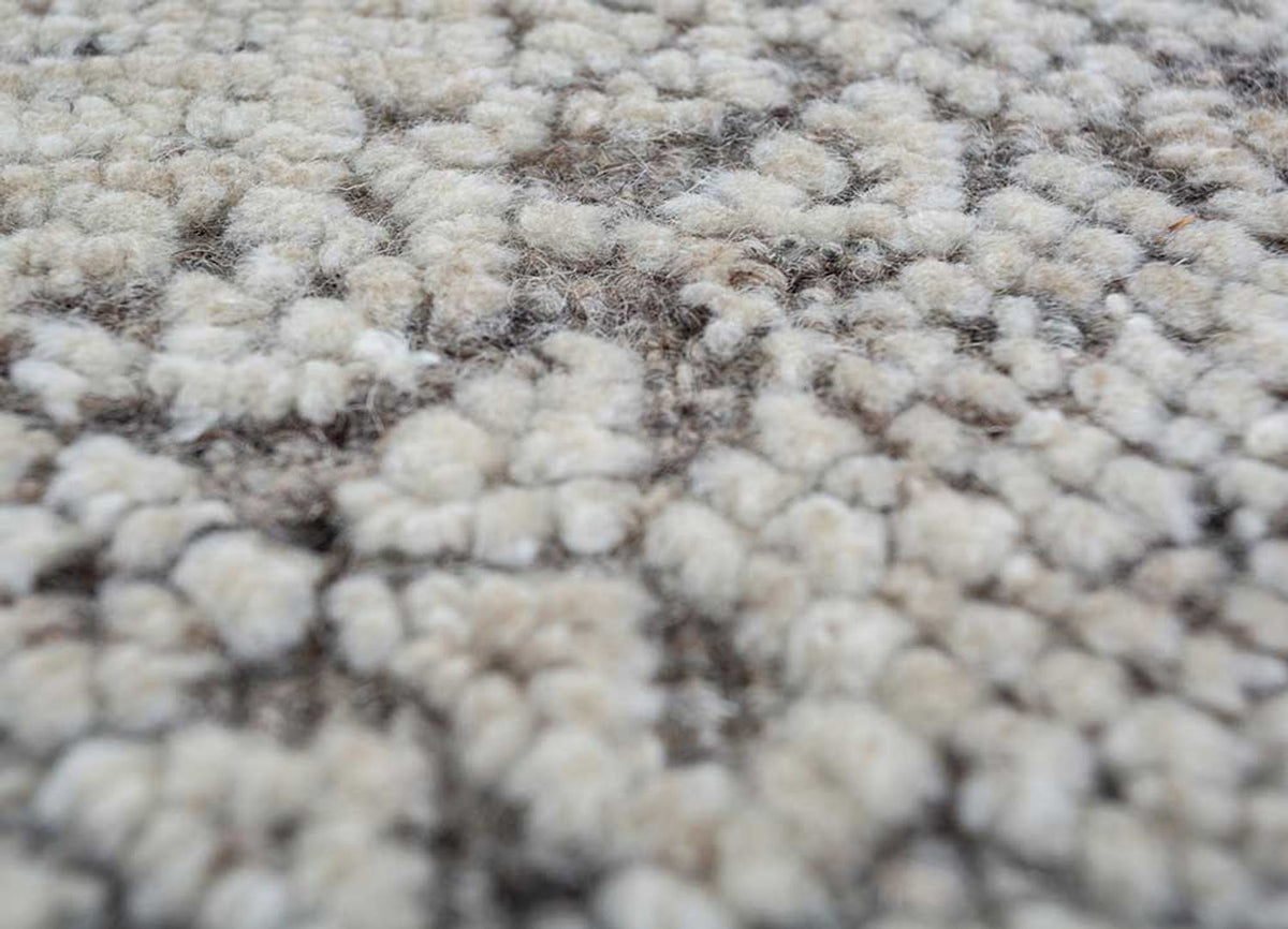 Tapis en laine - 300 x 240 cm - gris clair