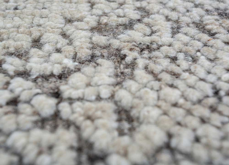 Tapis en laine - 300 x 240 cm - gris clair