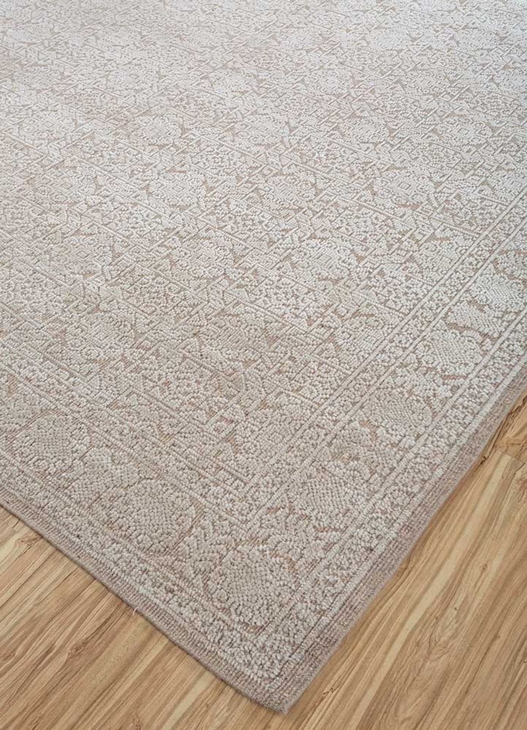 Tapis en laine - 300 x 240 cm - beige