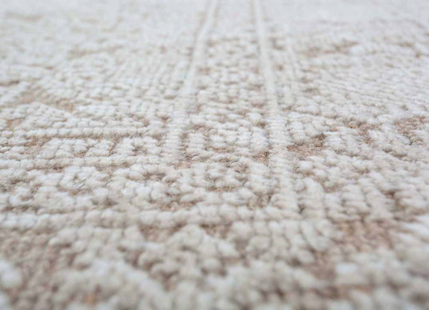 Tapis en laine - 300 x 240 cm - beige