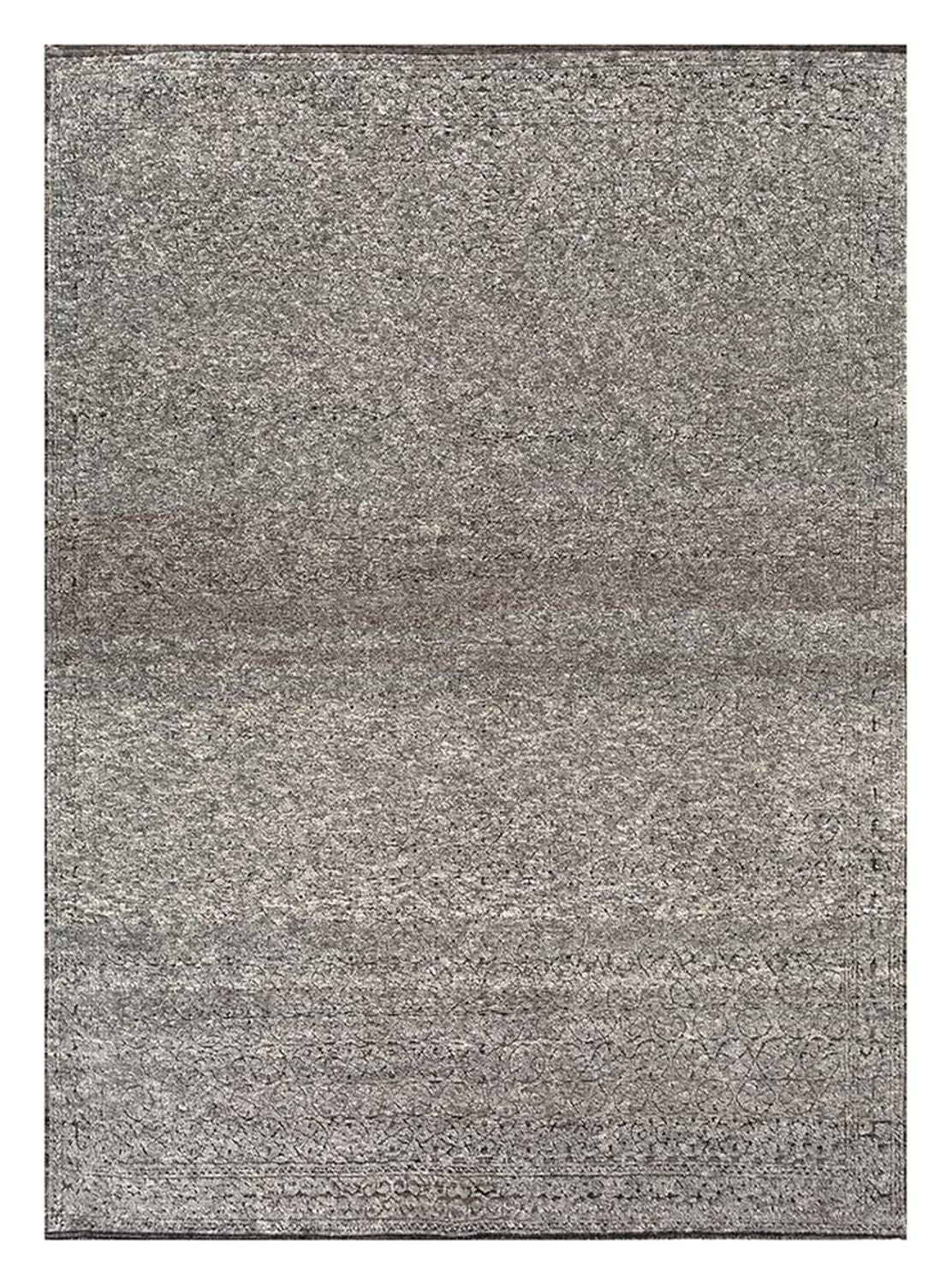 Tapis en laine - 300 x 240 cm - argent