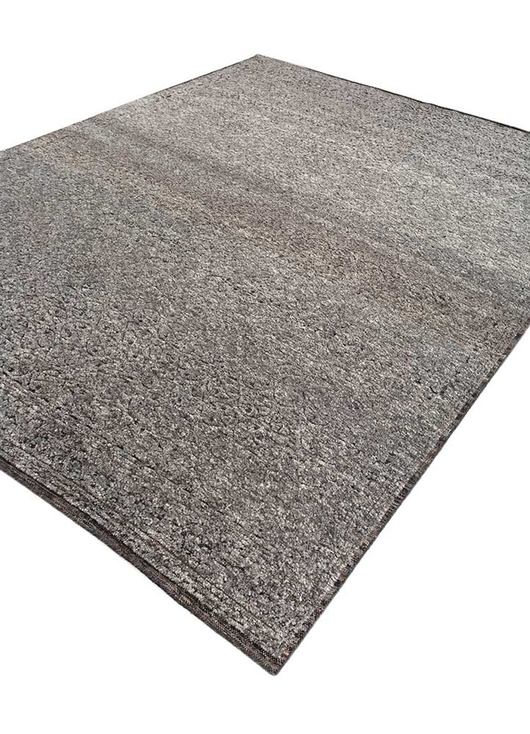 Tapis en laine - 300 x 240 cm - argent
