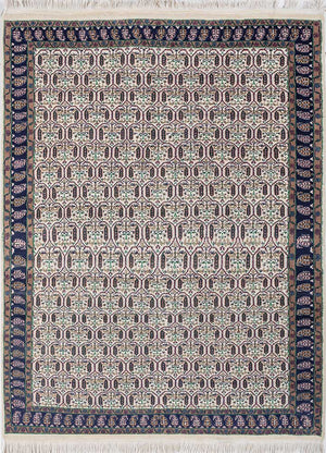 Tapis en laine - 210 x 150 cm - crème