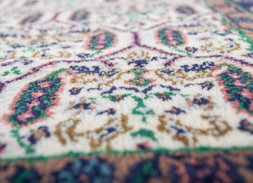 Tapis en laine - 210 x 150 cm - crème