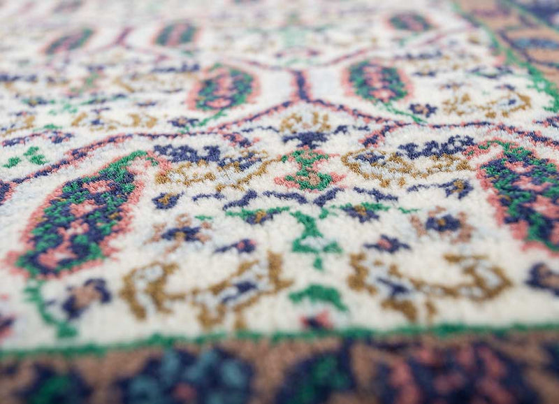 Tapis en laine - 210 x 150 cm - crème