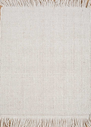 Tapis - 90 x 60 cm - crème